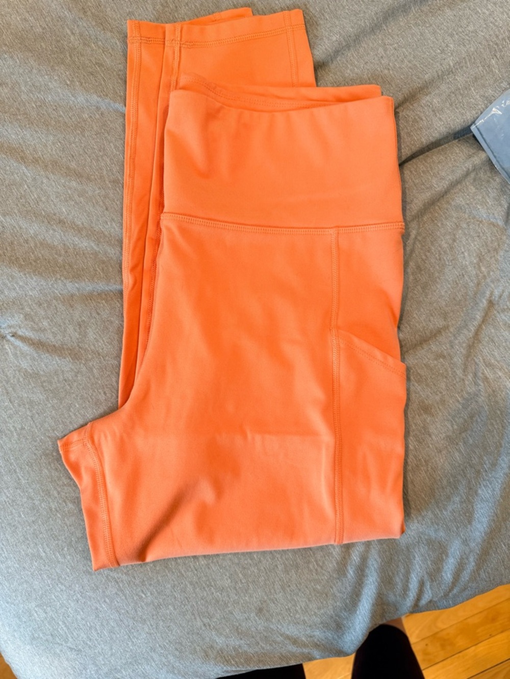 American Eagle Outfitters Orange High-Waist Leggings